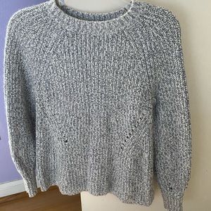 GAP Grey Sweater with Open Stitch detail